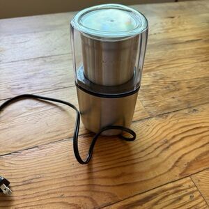 Shardor Stainless Steel Electric coffee Grinder - Silver